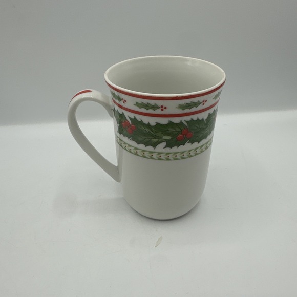 Lefton Other - Lefton‎ Holly Berries Christmas Mug #1053 Christmas